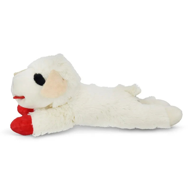 Lamb Chop Plush Dog Toy With Squeaker For Playtime