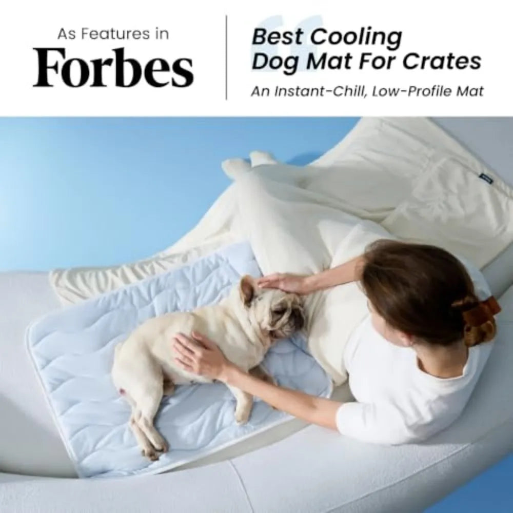 Breathable Cooling Dog Bed Washable Pet Mat For Summer Comfort