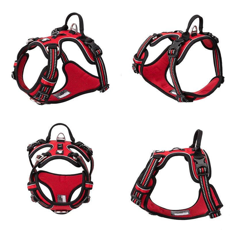 Truelove Reflective No Pull Adjustable Dog Harness for Walking and Training
