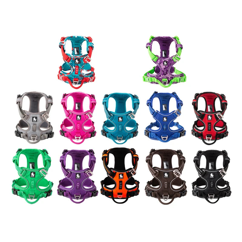Truelove Reflective No Pull Adjustable Dog Harness for Walking and Training