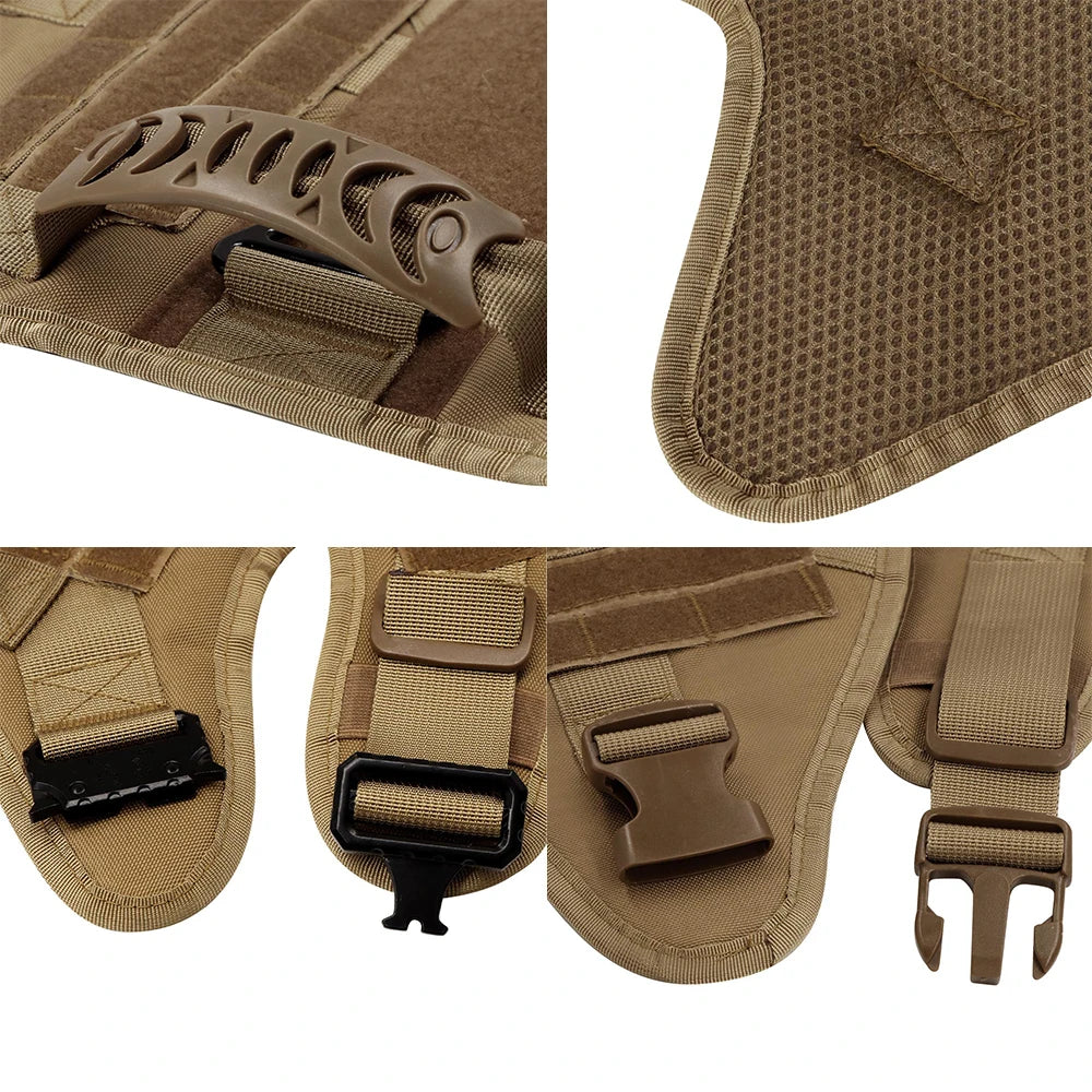 PETRAVEL Padded Nylon Dog Harness And Leash Set Quick Release