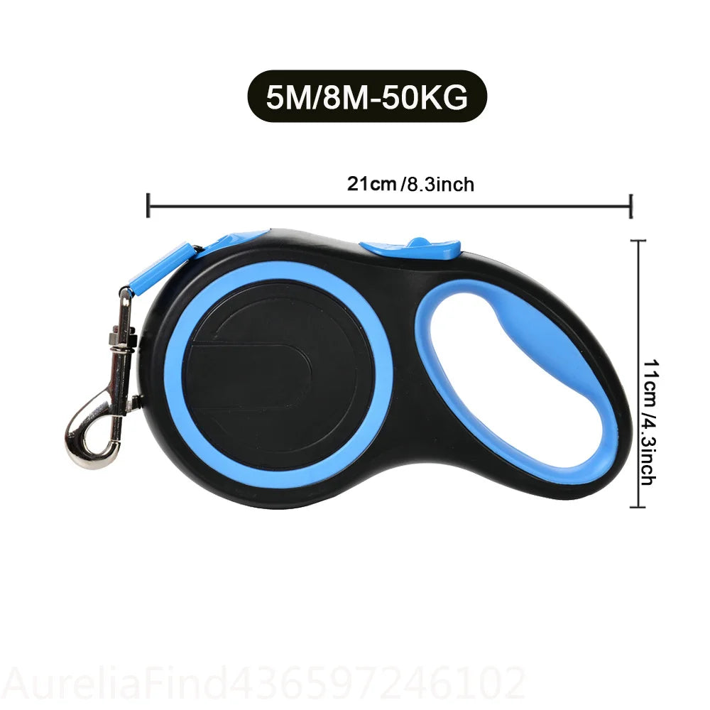 Heavy Duty Automatic Retractable Dog Leash For Outdoor Walking