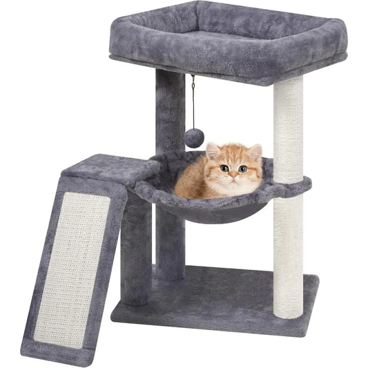 NBVCX Cat Tree Tower Scratching Posts Hammock for Indoor Cats