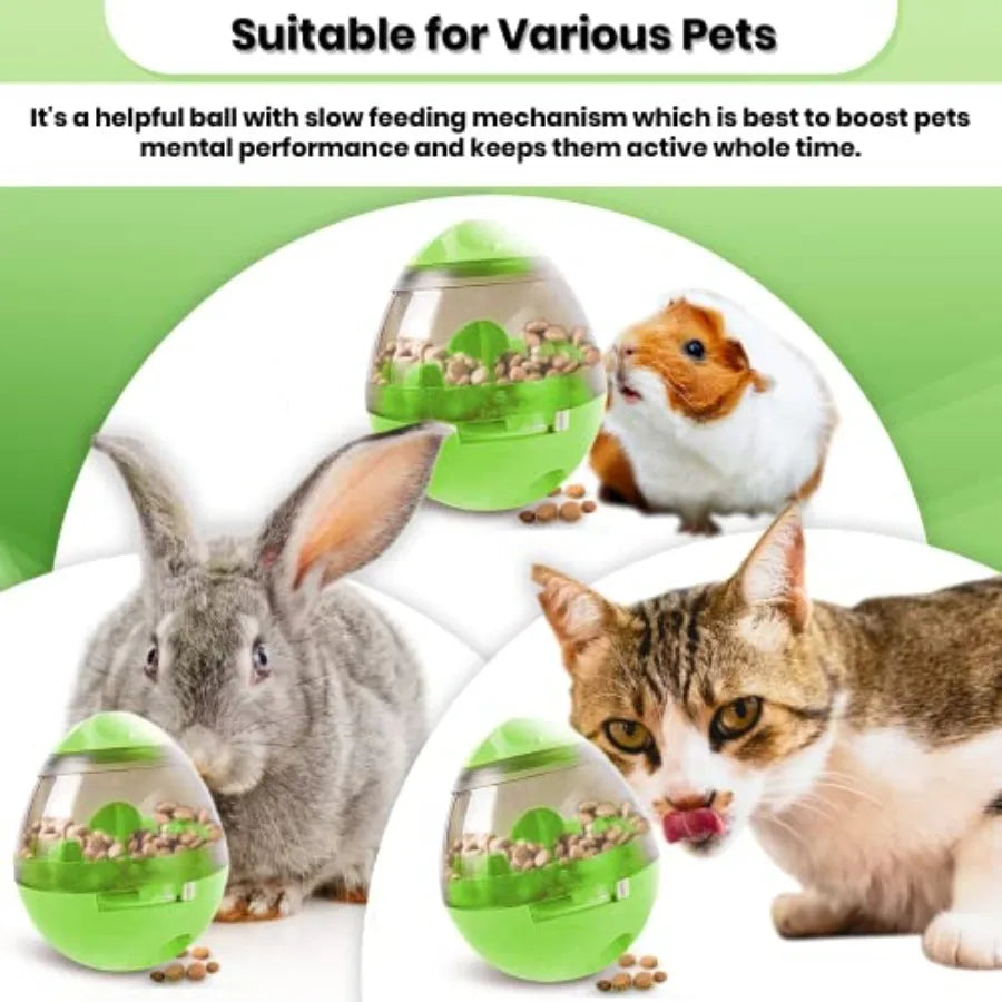 Interactive Pet Treat Ball Slow Feeder for Dogs and Cats