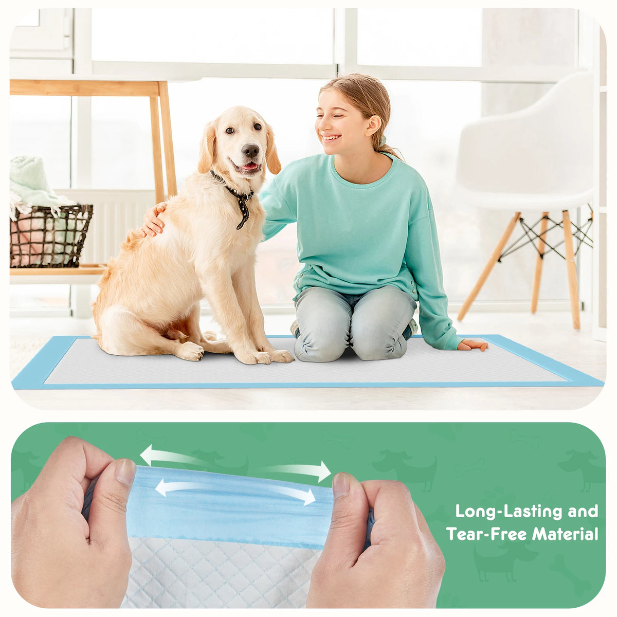 Disposable Super Absorbent Pet Pee Pads For Dogs And Cats
