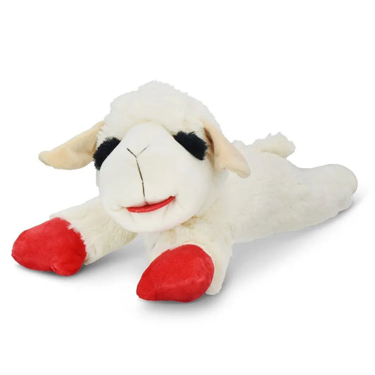 Lamb Chop Plush Dog Toy With Squeaker For Playtime