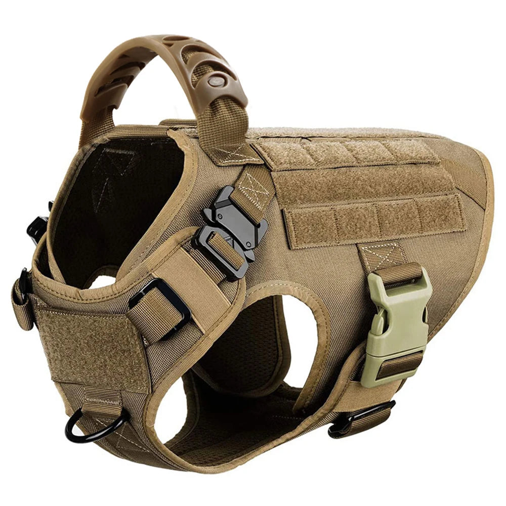 PETRAVEL Padded Nylon Dog Harness And Leash Set Quick Release
