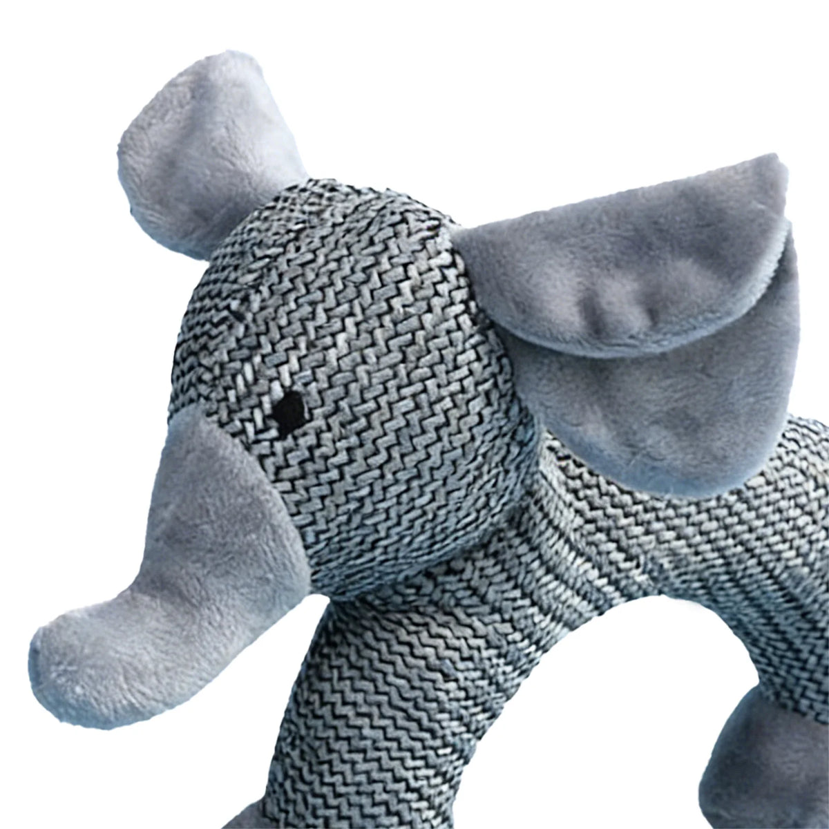 Interactive Squeaky Plush Puppy Chew Toy Featuring Animal Shapes