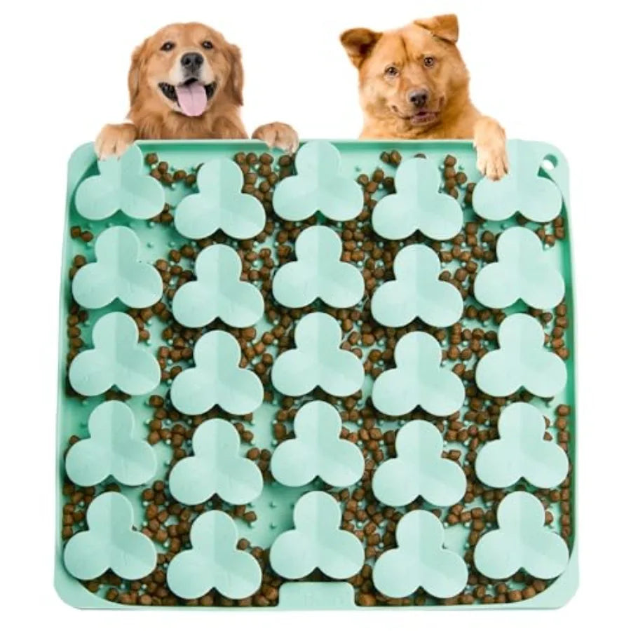 Stainless Steel Slow Feeder Bowl For Dogs Encourages Mindful Eating