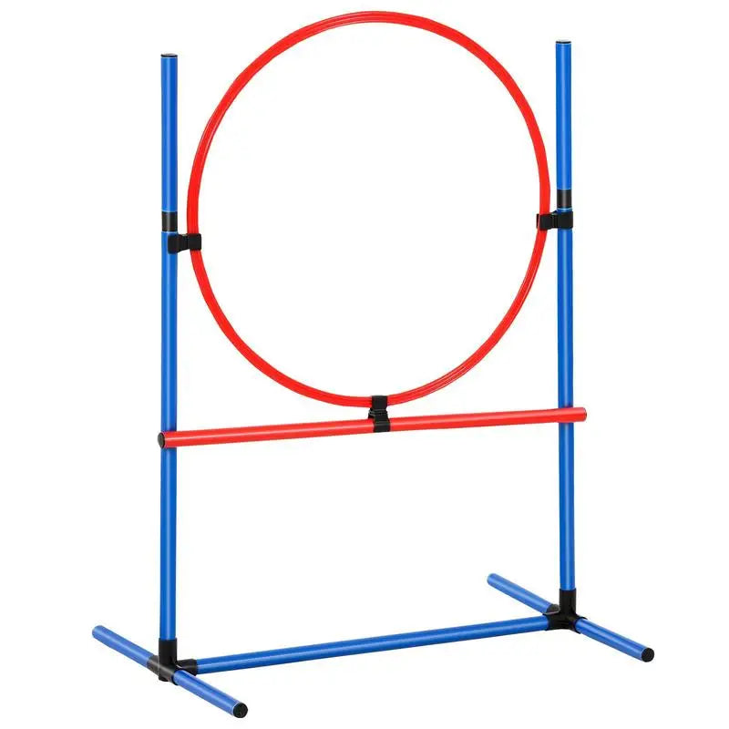 Comprehensive Dog Agility Training Obstacle Course Kit With Hurdles