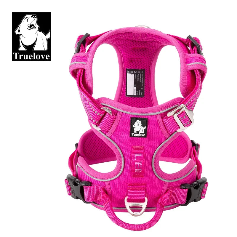 Truelove Reflective No Pull Adjustable Dog Harness for Walking and Training