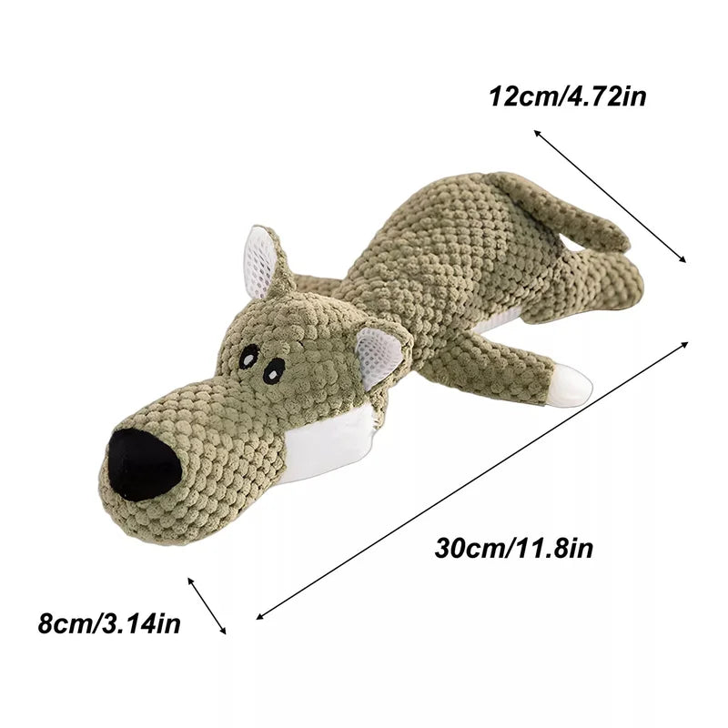 Durable Interactive Squeaky Dog Chew Toy For Aggressive Chewers