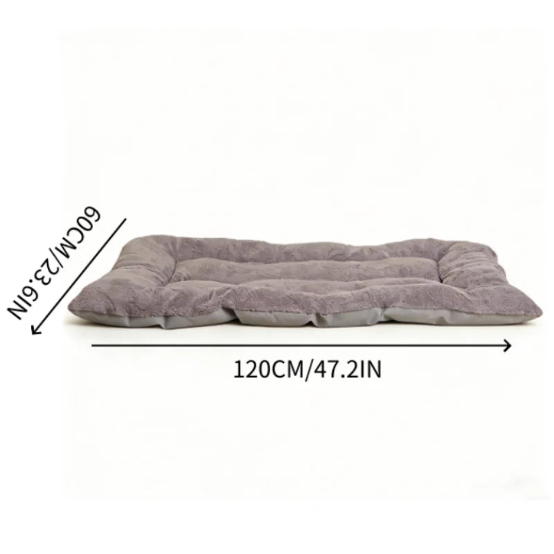 Plush Cotton Pet Bed Comfortable Dog Mat For Travel