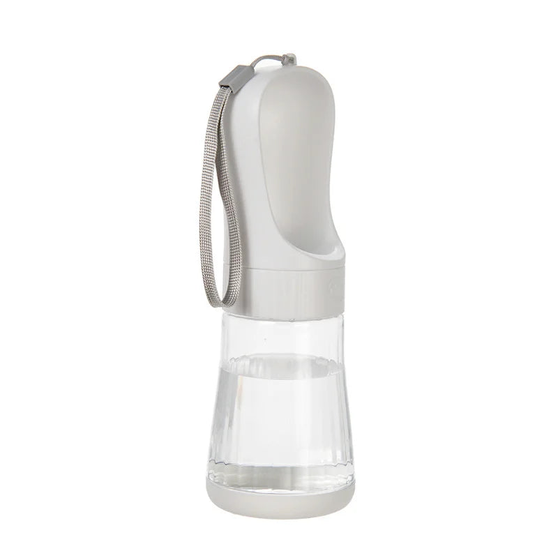 Portable Two In One Pet Water Bottle With Food Container