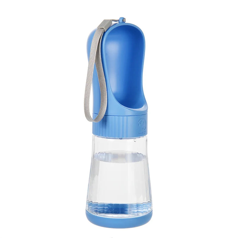 Portable Two In One Pet Water Bottle With Food Container