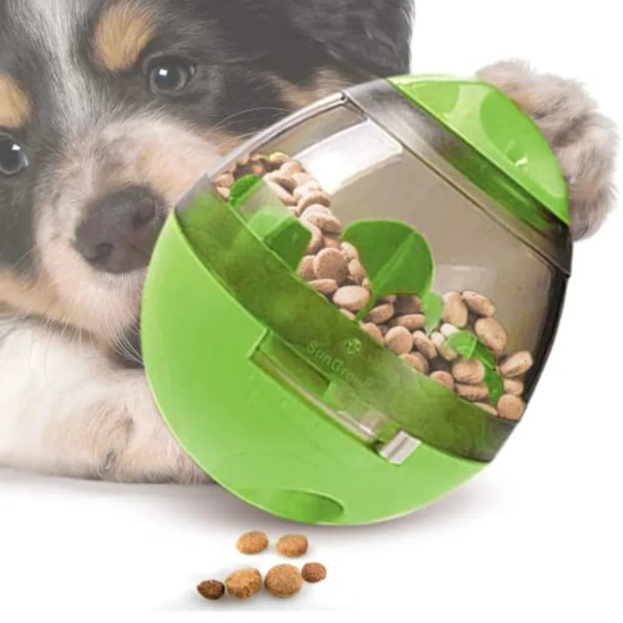 Interactive Treat Ball Slow Feeder for Puppies Dogs and Cats
