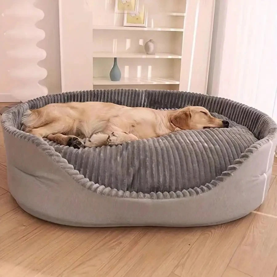 Durable Machine Washable Cotton Pet Bed For Indoor Pets