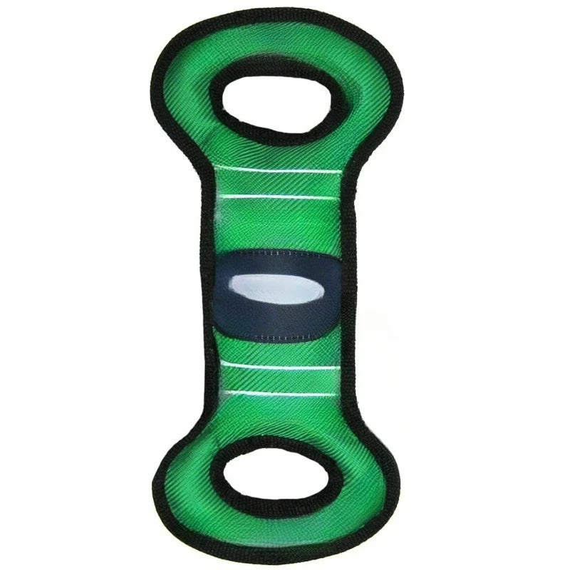 New England Patriots Durable Football Pet Toy With Squeaker